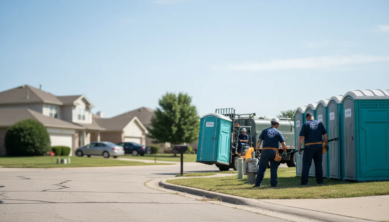 Porta Potty Rental in Butler, OH near me